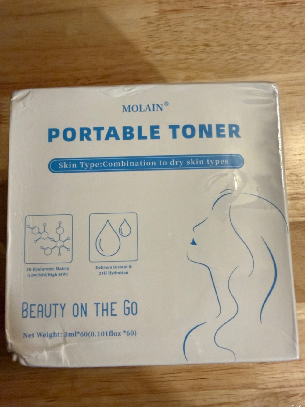 Portable Toner - Hydrating Skin Toner pads EXP 3/30/ 2028